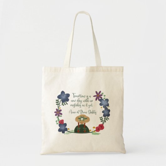 Tote Bag Anne des pignons verts (Devant)