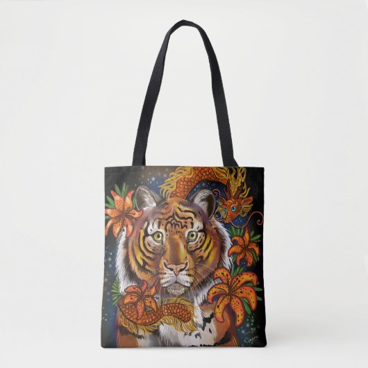 Tote Bag Année chinoise du tigre (Devant)
