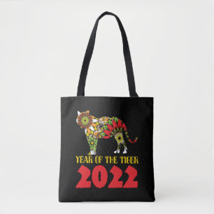 Tote Bag Année chinoise du tigre 2022