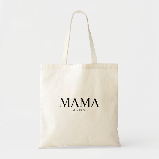 Tote Bag Année de création de maman (Devant)
