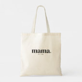 Tote Bag Année de fondation de maman (Dos)