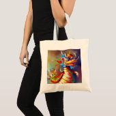Tote Bag Année du Dragon 1 (Devant (produit))