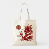 Tote Bag Année Du Dragon 2024 (Dos)