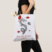 Tote Bag Année du Dragon 2024 (De près)