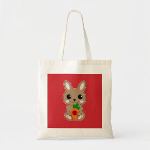 Tote Bag Année du Lapin 兎 Nouvel An chinois