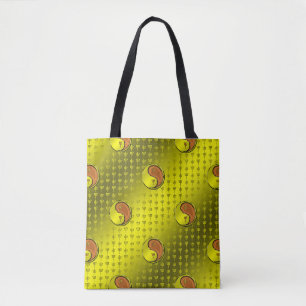Tote Bag Année du Singe en Bois