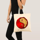 Tote Bag Année du Tigre de Feu (Devant (produit))