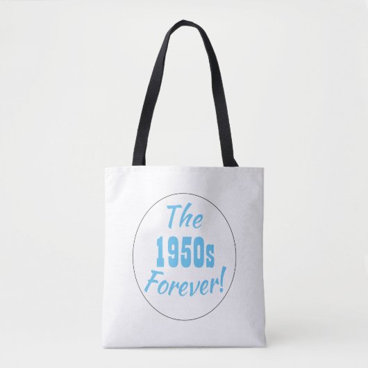 Tote Bag Années 1950 : toujours dire rétro (Devant)