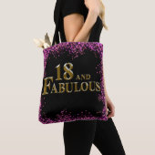 Tote Bag Anniversaire 18 ans (De près)