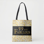 Tote Bag Anniversaire 99 ans (Devant)