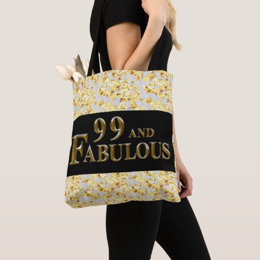 Tote Bag Anniversaire 99 ans (De près)