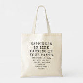 Tote Bag Anniversaire drôle du meilleur Mariage des amis (Dos)