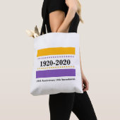 Tote Bag Anniversaire du droit de vote des femmes de (De près)