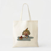 Tote Bag Anniversaire Fille Avec Un Cadeau (Devant)