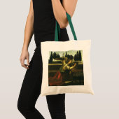 Tote Bag Annonciation du Seigneur par Léonard de Vinci (Devant (produit))