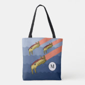 Tote Bag Anomalocaris échauffement - Préhistorique personna (Dos)