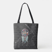 Tote Bag Antelope Autochtone Américain Dream Catcher (Dos)