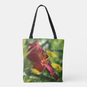 Tote Bag Anthemis rouge de jaune de Daylily (Dos)