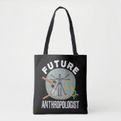 Tote Bag Anthropologue futur (Devant)