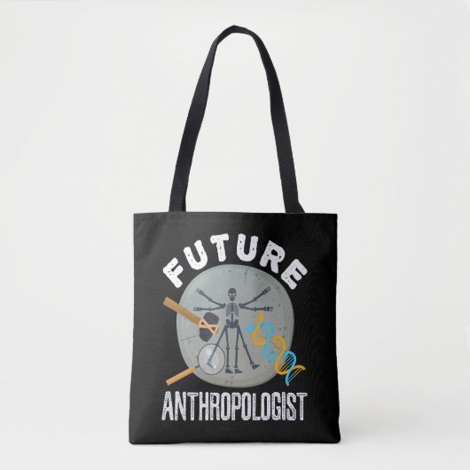 Tote Bag Anthropologue futur (Devant)