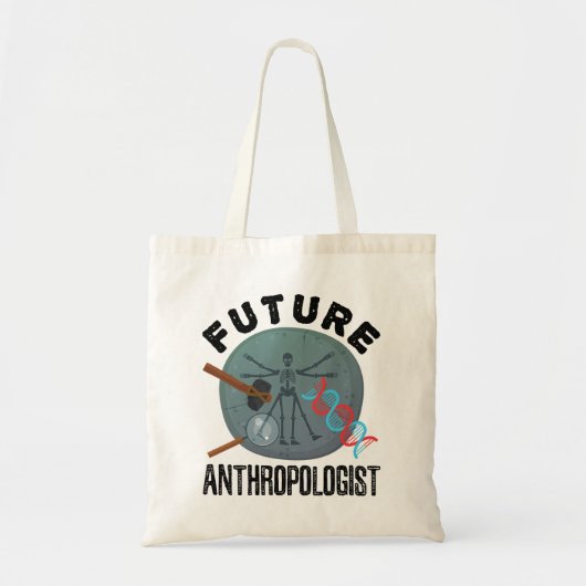 Tote Bag Anthropologue futur (Devant)