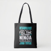 Tote Bag Anthropologue Titre du travail Profession Scientif (Devant)