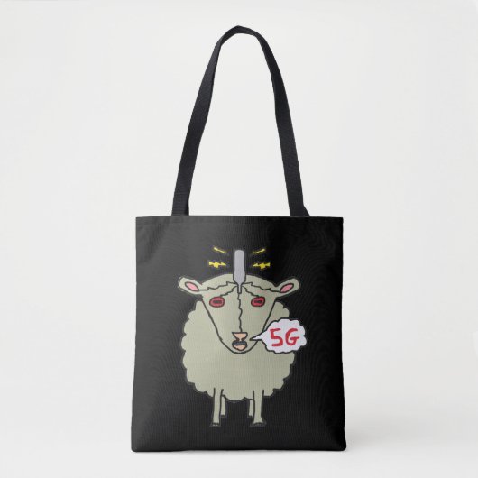 Tote Bag Anti 5G Sheep (Devant)
