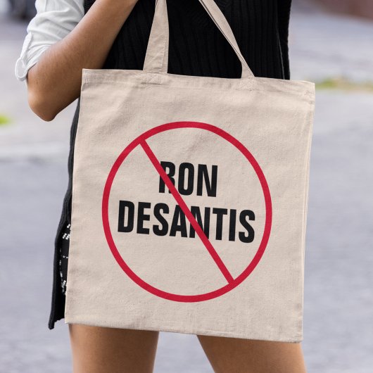 Tote Bag Anti Ron DeSantis Floride Démocrate Politique