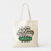 Tote Bag Anti Sheeple (Dos)