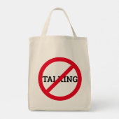 Tote Bag Anti-Talking (Dos)