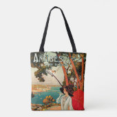 Tote Bag Antibes Côte d'Azur (Dos)