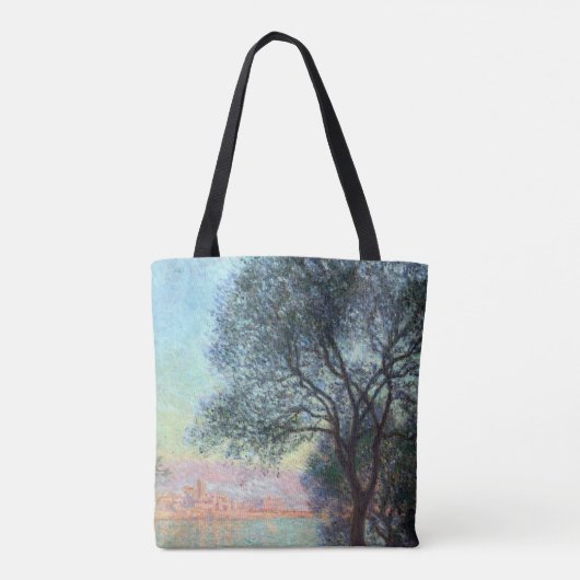 Tote Bag Antibes le matin par Claude Monet (Dos)