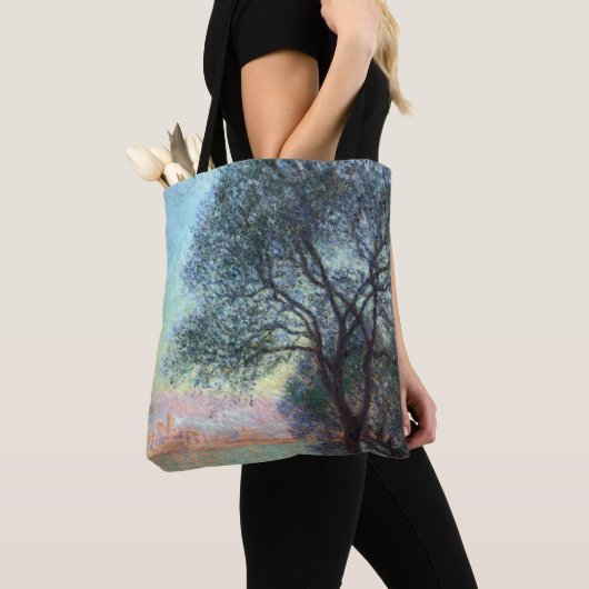 Tote Bag Antibes le matin par Claude Monet (De près)