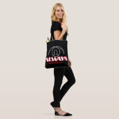 Tote Bag Antifasciste de fourre-tout : Déclaration (Sur le modèle)