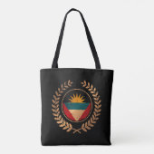 Tote Bag Antigua-et-Barbuda (Dos)