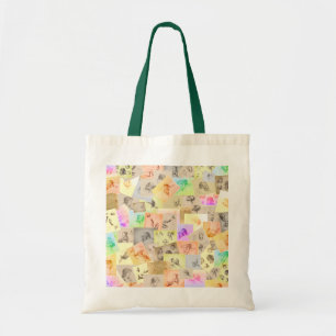 Tote Bag Antique Pencil Études colorées