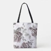 Tote Bag Antique rose rose rose rose de fête d'engagement (Dos)