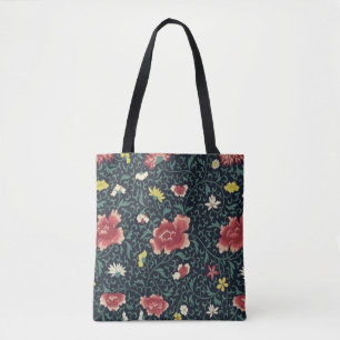 Tote Bag Antique Vintage Joli motif floral
