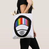 Tote Bag AOSA Fourre-tout (logo seulement un côté) (De près)