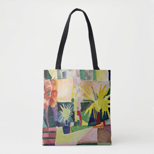 Tote Bag Août Macke : Jardin sur le lac Thun (Devant)
