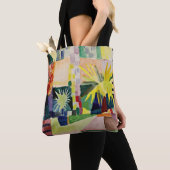 Tote Bag Août Macke : Jardin sur le lac Thun (De près)