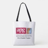 Tote Bag APG du centre de l'Atlantique (Dos)