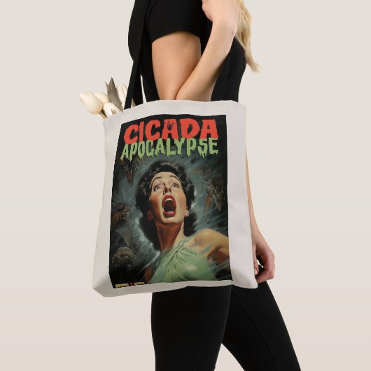 Tote Bag Apocalypse Canada 2024 (De près)
