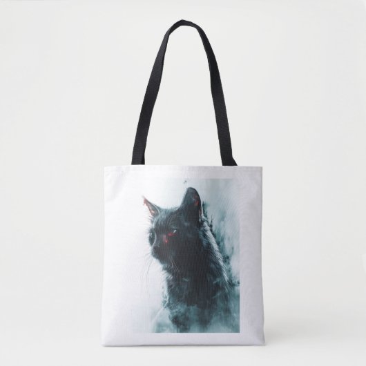 Tote Bag Apocalypse de chat Zombie (Devant)