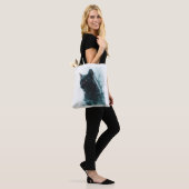 Tote Bag Apocalypse de chat Zombie (Sur le modèle)