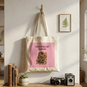 Tote Bag Appareil photo moderne Style minimaliste et élégan