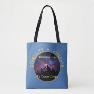 Tote Bag Appel de la Montagne Cosmique
