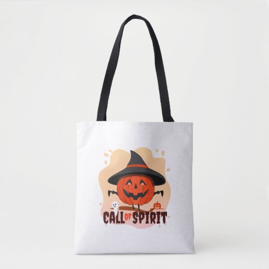 Tote Bag Appel de l'Esprit d'Halloween (Devant)