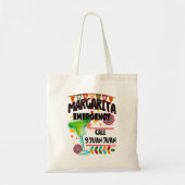 Tote Bag Appel d'urgence Margarita 9 Juan Juan Juan (Devant)