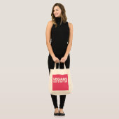 Tote Bag Appel Végétalien (Devant (modèle))